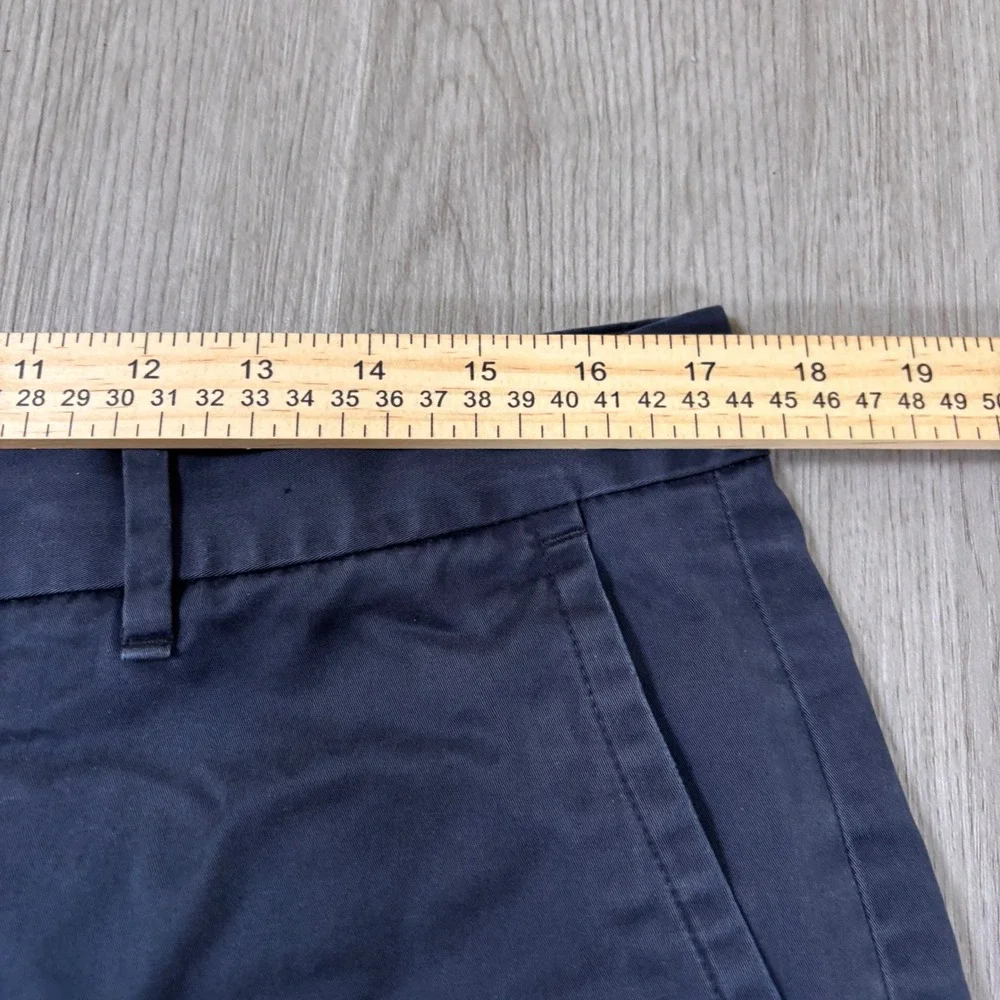 Bonobos Mens Washed Chino Pants Navy Blue Straight Leg 100% Cotton 35x36 (35x33)